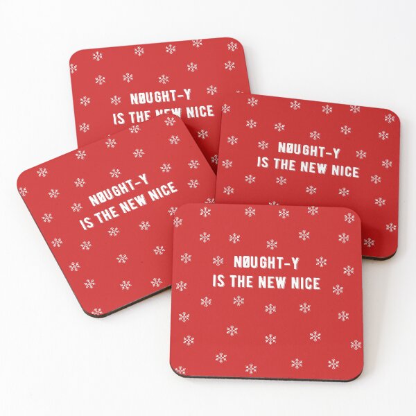 Item preview, Nought-y Is the New Nice Punny Christmas Design designed and sold by AritraSur.