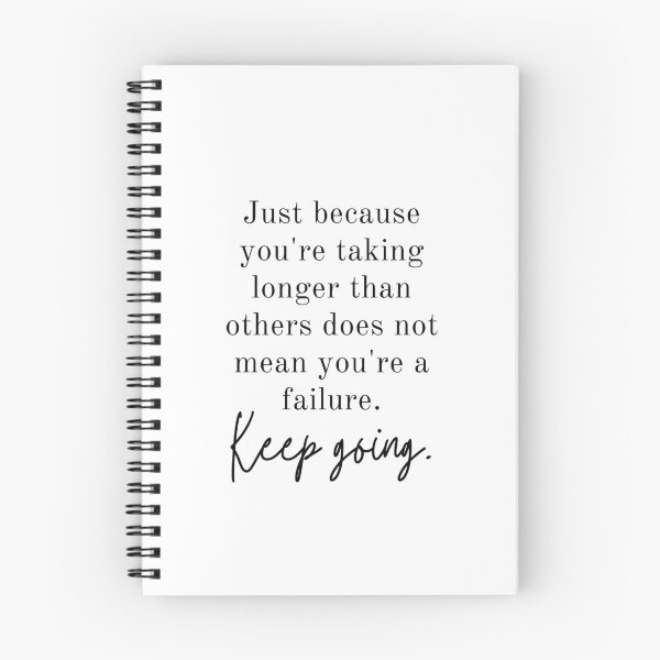 Item preview, You're not a failure. Keep going Minimalist Quote by MNMLworks designed and sold by MNMLworks.