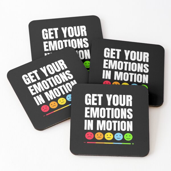 Item preview, Get Your Emotions In Motion - Funny Saying designed and sold by KarolinaPaz.