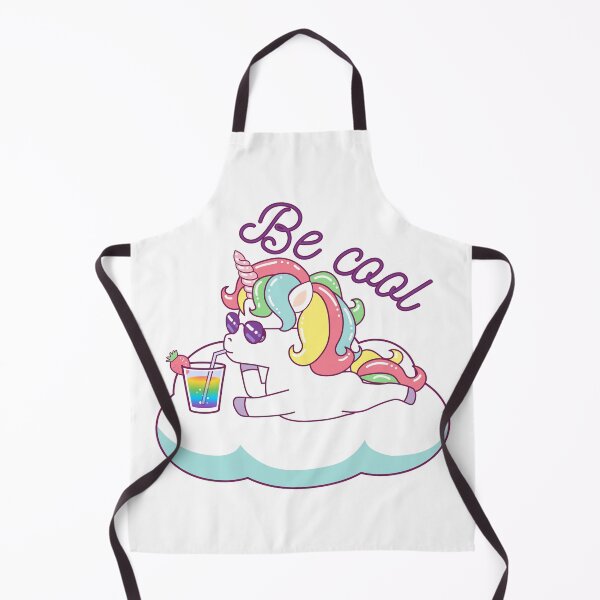 Item preview, Be cool unicorn designed and sold by Curlyhaire.
