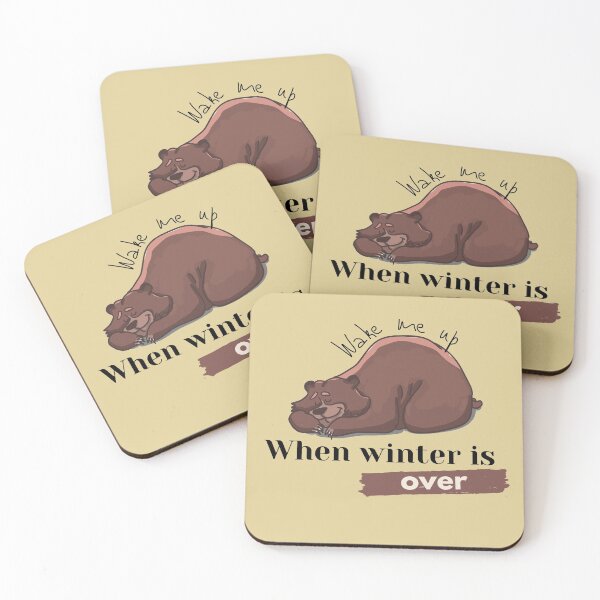 Item preview, Wake me up when winter is over designed and sold by Funtastic-GOODS.