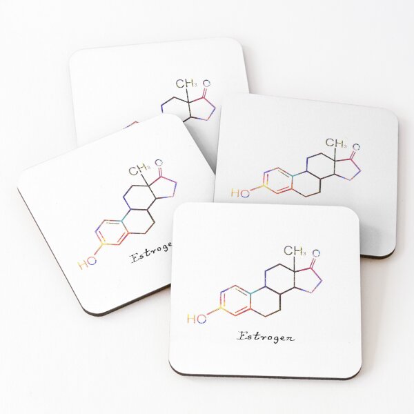 Item preview, Estrogen Estrogen Watercolour Quote Art Design Ins designed and sold by vividpixelusa.