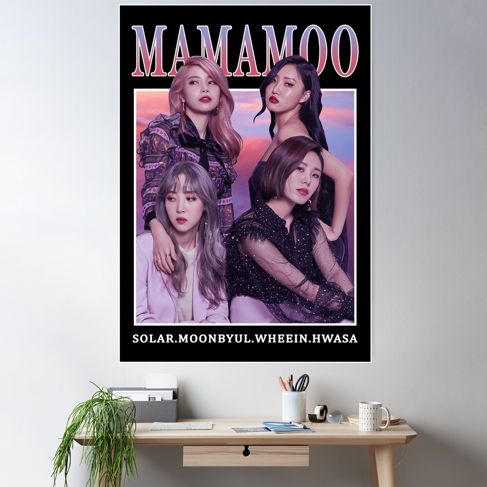 Mamamoo ママム　poster set moosical ポスター Mamamoo (마마무) official Moosical 2017 poster