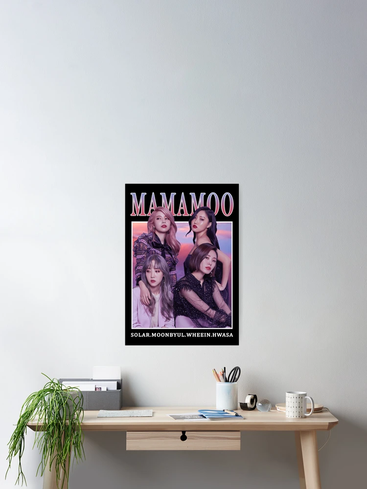 MAMAMOO Members Photoshoot Vintage Retro Band Style 90s