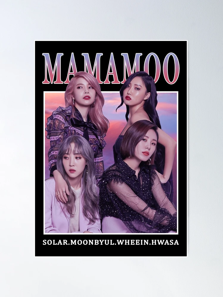 MAMAMOO Members Photoshoot Vintage Retro Band Style 90s 