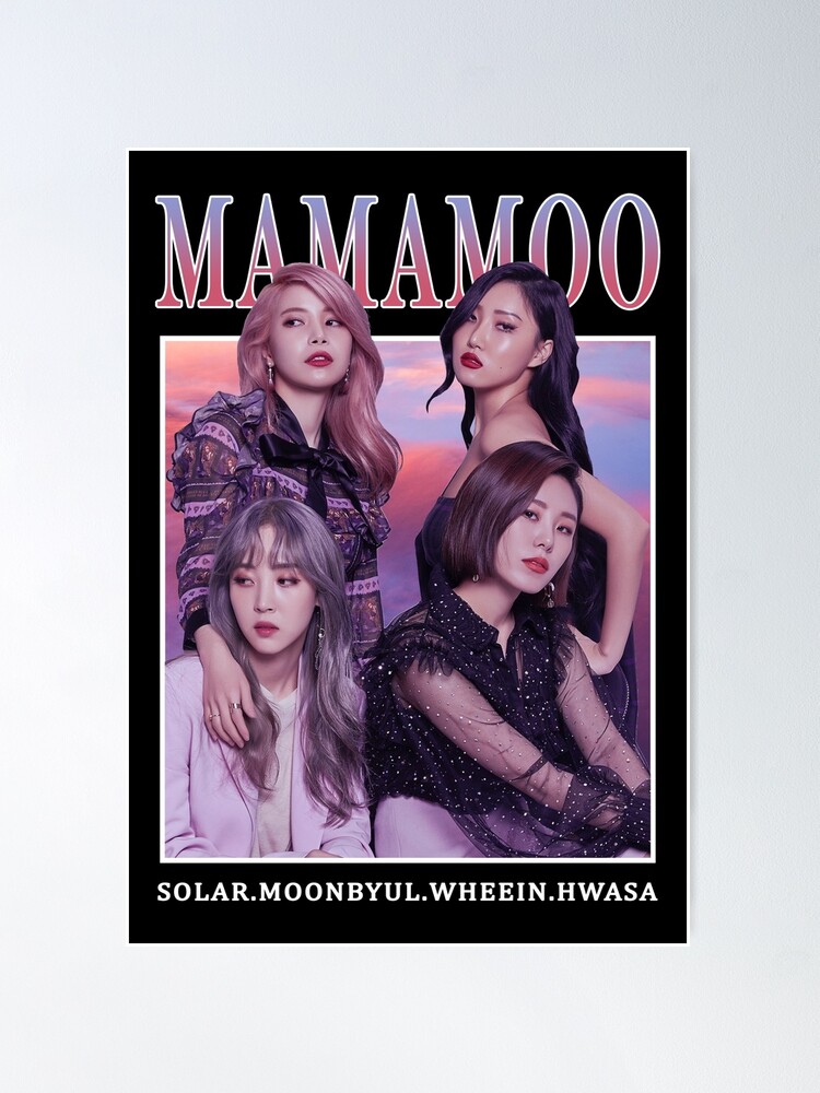 Mamamoo ママム　poster set moosical ポスター mamamoo-official-10th-