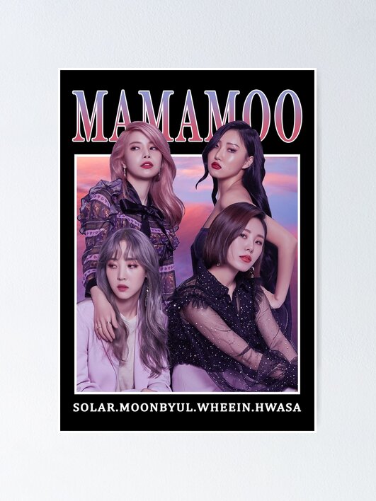 Mamamoo ママム　poster set moosical ポスター Mamamoo ママム poster set moosical ポスター Mamamoo ママム
