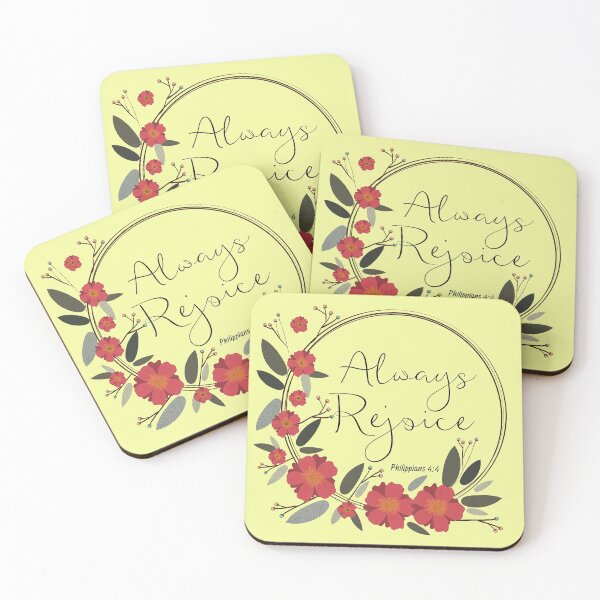 Item preview, Always Rejoice - Floral Design designed and sold by fsultesart.