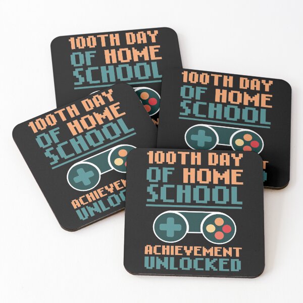 Item preview, 100th Day of Home School Gift for Gamers designed and sold by mudrockdesign.