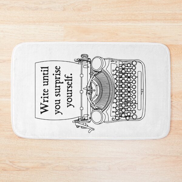 Item preview, Write Until You Surprise Yourself Typewriter designed and sold by GrandeDuc.