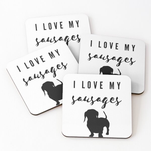 Item preview, I Love My Sausages designed and sold by EchoMist.