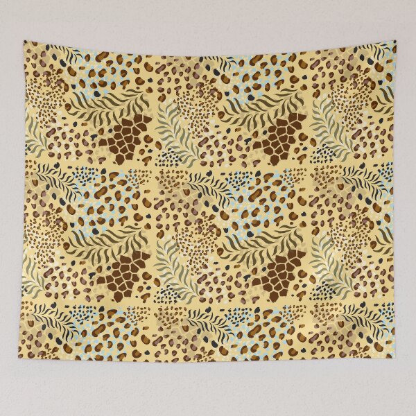 Item preview, ANIMAL PRINT CAMEL-PCD3217 designed and sold by Jackie Werner.