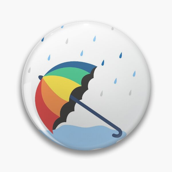 Item preview, Rainy Day - Rainbow Umbrella designed and sold by Jelly Bear.