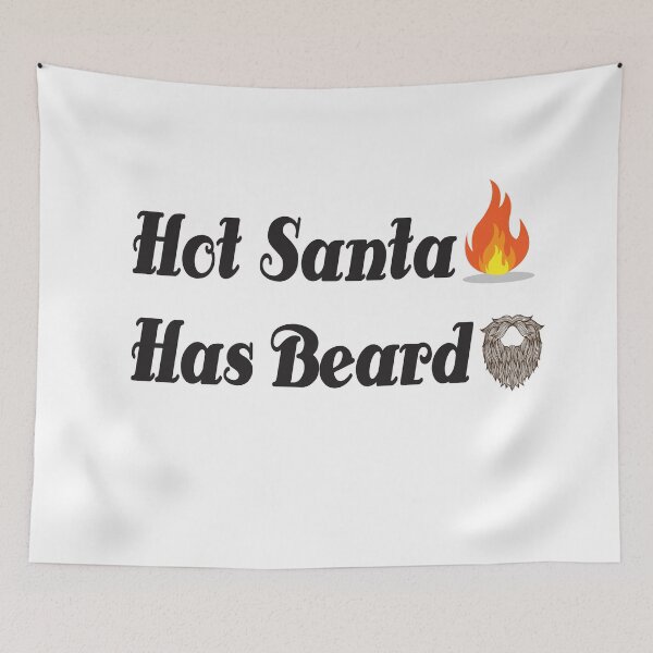 Item preview, Hot Santa has Beard designed and sold by badassgentleman.