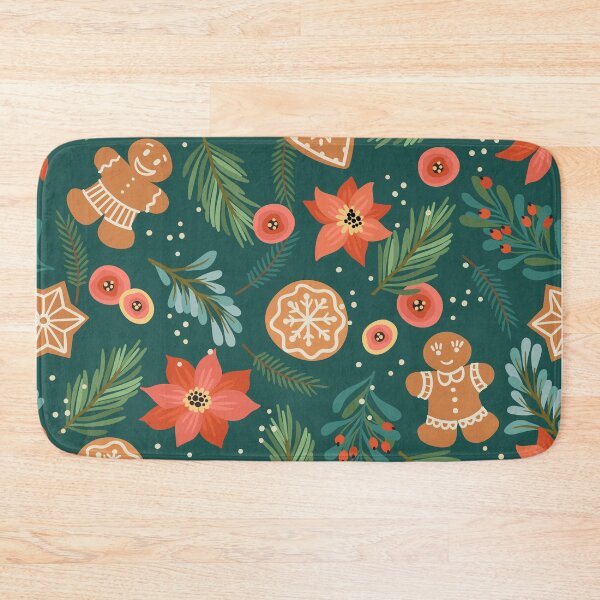 Item preview, Christmas Flowers Pattern designed and sold by Joeven22.