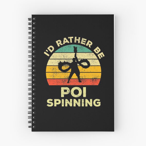 Item preview, I’d Rather Be Poi Spinning Vintage Gift For Poi Lovers designed and sold by JokeGysen.