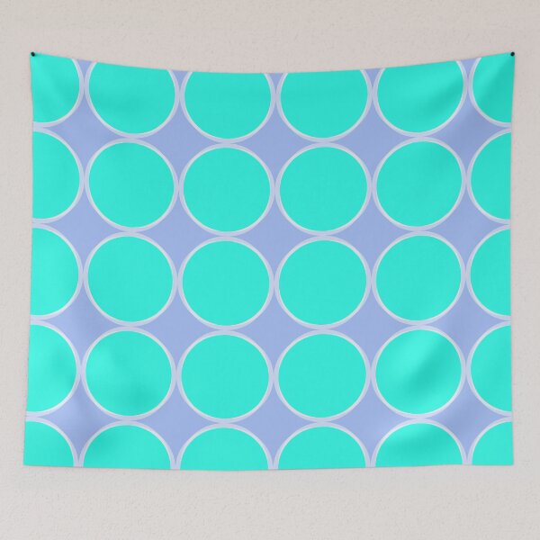 Item preview, Soft Cerulean Circles designed and sold by BubbleCrumbs.