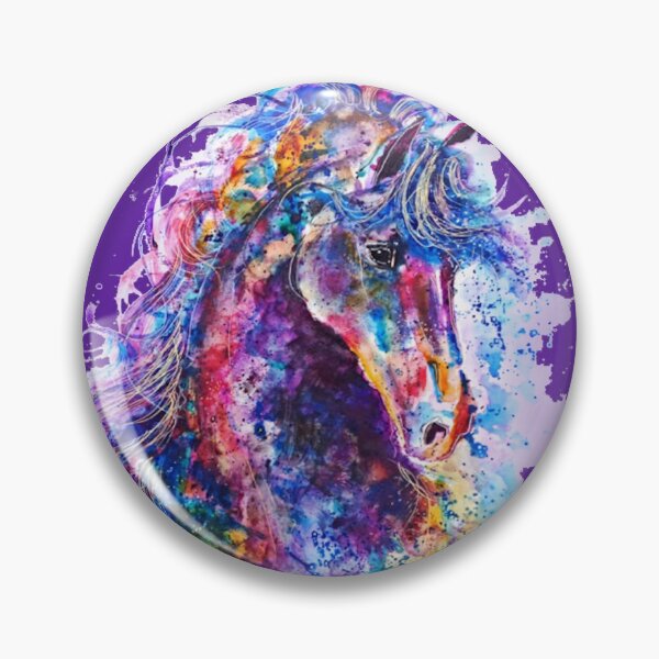 Item preview, Beautiful Horse Watercolor equestrian art designed and sold by TeeThePeople.