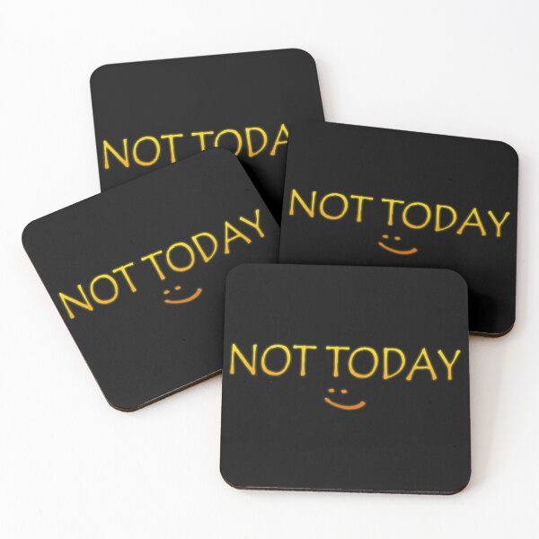 Item preview, Not Today Quote - Yellow designed and sold by NissaArt.