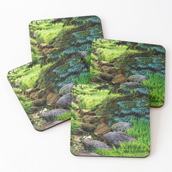 Item preview, Impressions of Gardens - a Miniature Creek Through the Fresh Spring Green designed and sold by Georgia Mizuleva.