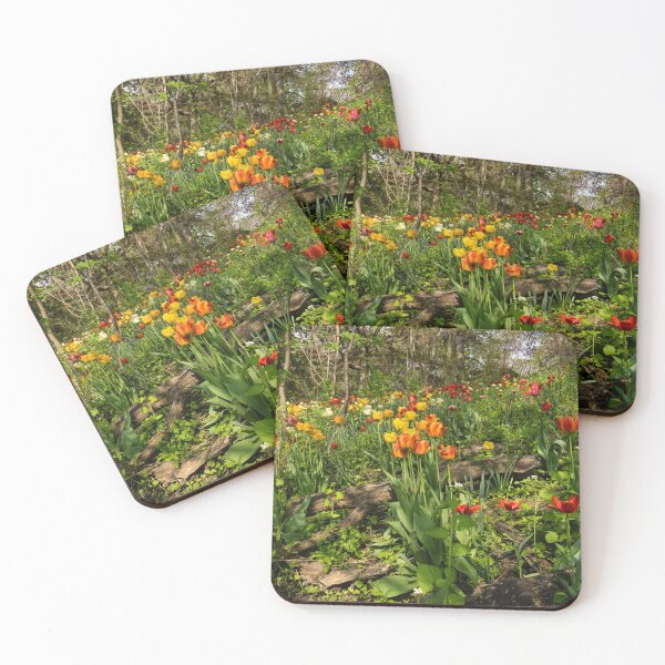 Item preview, Untamed Tulip Garden - Enjoying the Beauty of Spring designed and sold by Georgia Mizuleva.