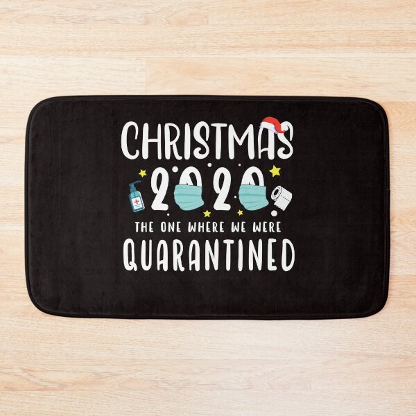 Item preview, christmas 2020 quarantined funny toilet paper sanitizer face mask gift   designed and sold by Majesticoo.