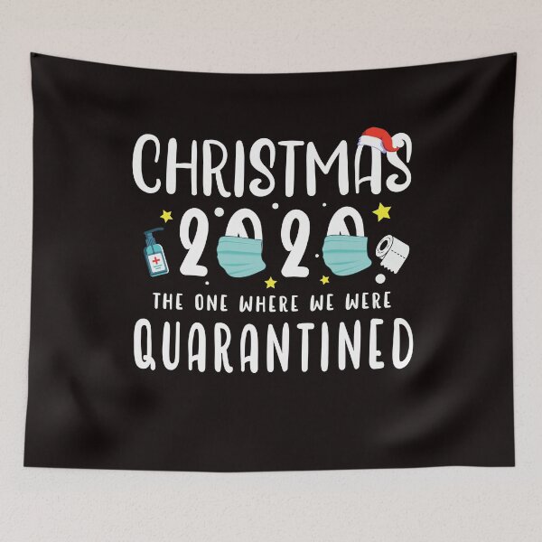 Item preview, christmas 2020 quarantined funny toilet paper sanitizer face mask gift   designed and sold by Majesticoo.