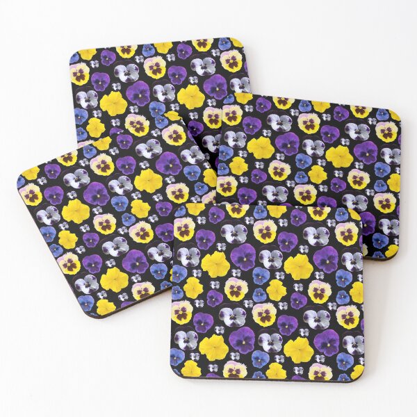 Item preview, Pansy flowers pattern designed and sold by virilamissa.