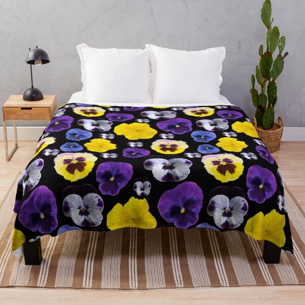 Item preview, Pansy flowers pattern designed and sold by virilamissa.
