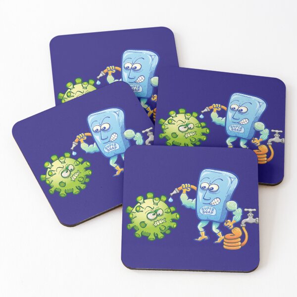Item preview,  Soap and water are deadly enemies of Coronavirus. Wash your hands! designed and sold by Zoo-co.