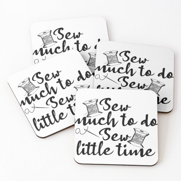 Item preview, Sew much to do sew little time designed and sold by StickinTogether.