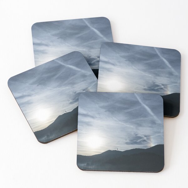Item preview, Silver Mist and Rainbow Sundog - A Beautiful Mountain View designed and sold by Georgia Mizuleva.
