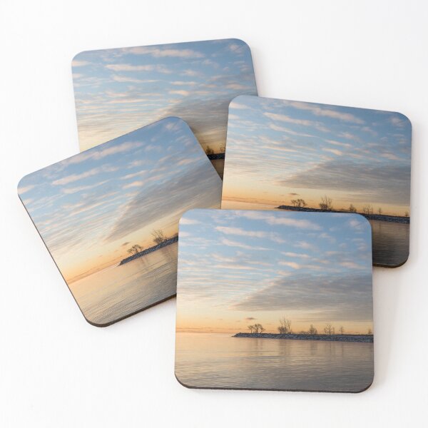Item preview, Early Morning Zen - Meditating on the Waterfront at Sunrise designed and sold by Georgia Mizuleva.