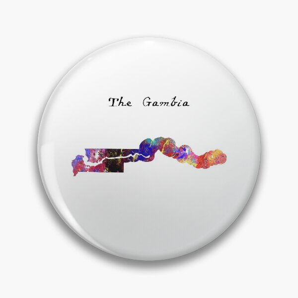 Item preview, The Gambia Quote Art Design Inspirational Motivat designed and sold by vividpixelusa.