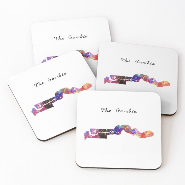 Item preview, The Gambia Quote Art Design Inspirational Motivat designed and sold by vividpixelusa.