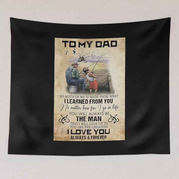Item preview, To My Dad I Learn From You Gift Fishing Dad And Son designed and sold by DebraGiftShop.