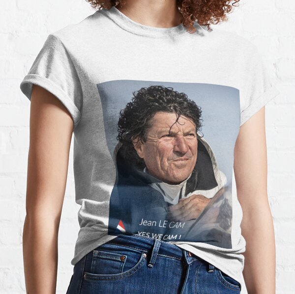 ART TABLEAU PORTRAIT LE CAM VOILIER COURSE BATEAU Classic T-Shirt