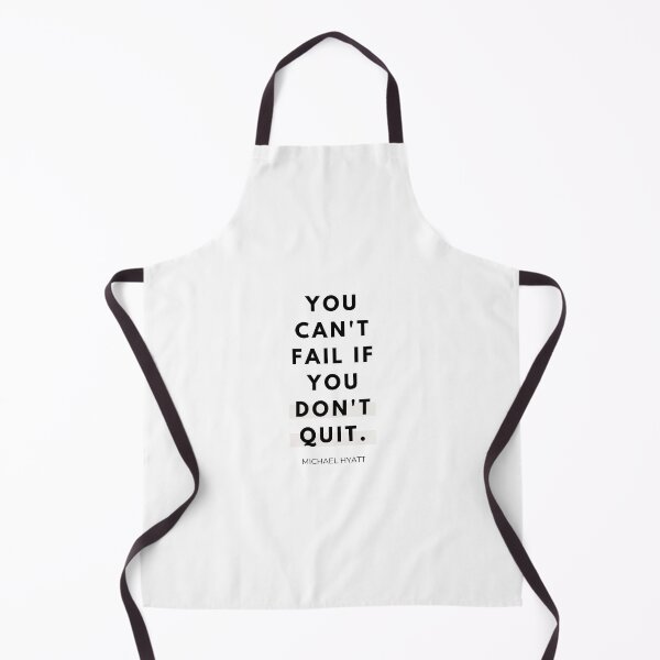 Item preview, You can't fail if you don't quit Michael Hyatt Minimalist Quote by MNMLworks designed and sold by MNMLworks.
