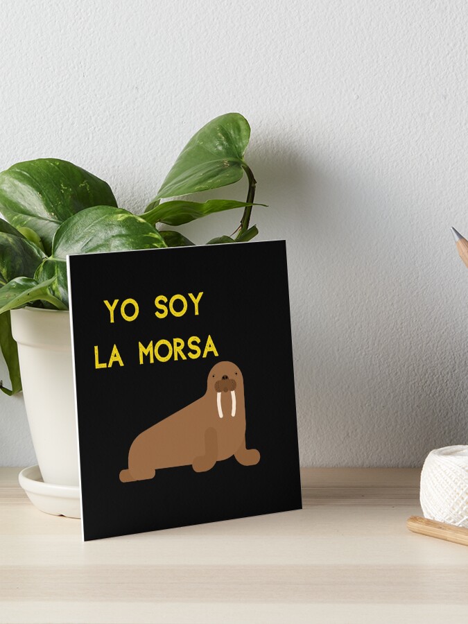 Yo Soy La Morsa Sticker for Sale by Misti Rainwater-Lites