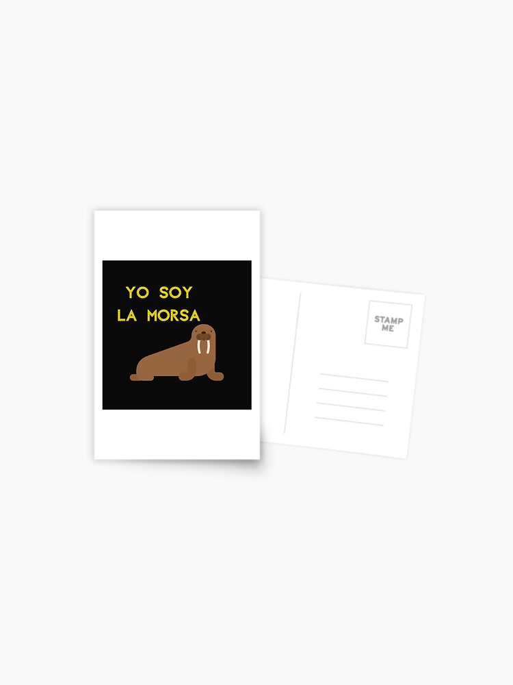 Yo Soy La Morsa Sticker for Sale by Misti Rainwater-Lites