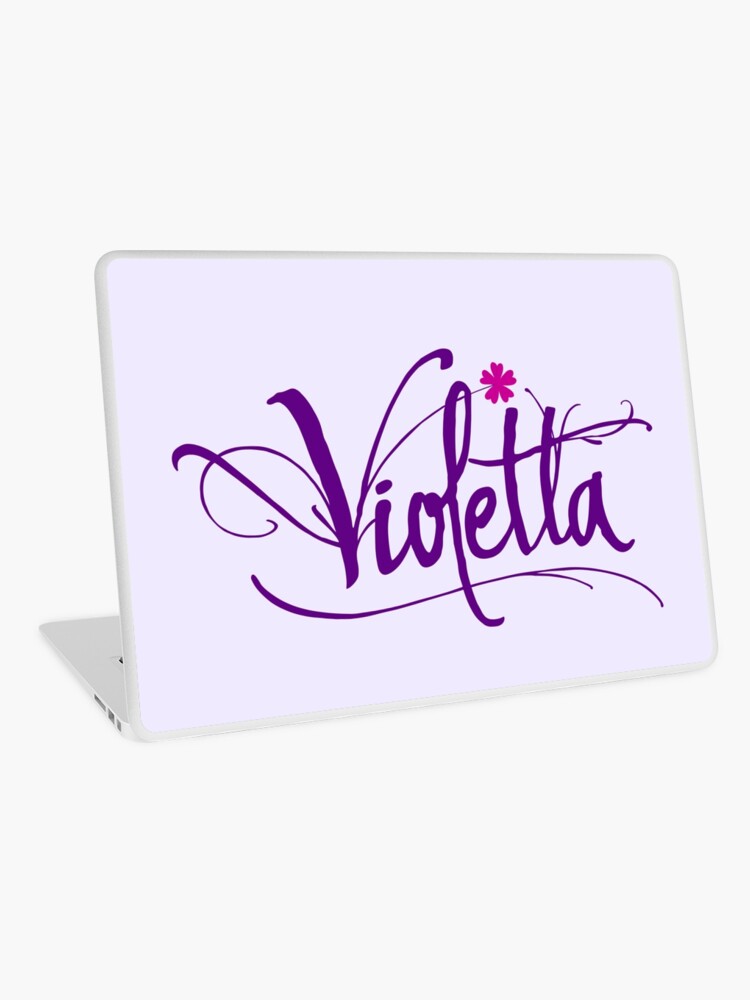 Laptop Folie for Sale mit Violetta Logo - Serie von PurpleApplex