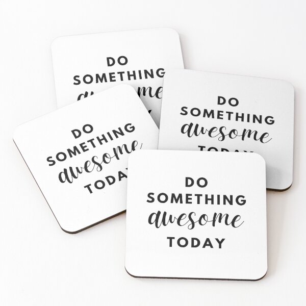Item preview, Do something awesome today Minimalist Quote by MNMLworks designed and sold by MNMLworks.