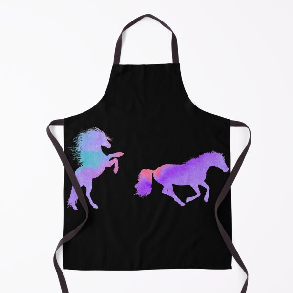 Item preview, Purple Watercolor Horses designed and sold by Hedda Young.