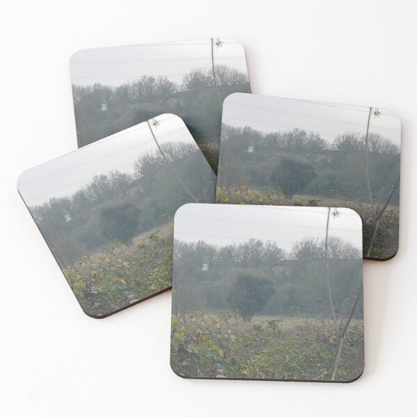 Item preview, Tarde de otoño / invierno a través de un campo. designed and sold by Andrew Hopgood.
