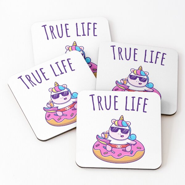 Item preview, True life, real life designed and sold by Curlyhaire.