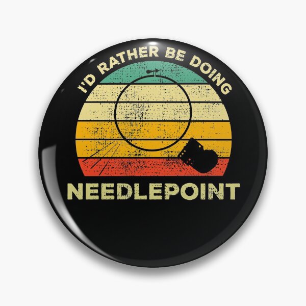 Item preview, I’d Rather Be Doing Needlepoint Vintage Gift For Needlepoint Lovers designed and sold by JokeGysen.
