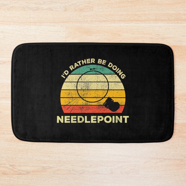 Item preview, I’d Rather Be Doing Needlepoint Vintage Gift For Needlepoint Lovers designed and sold by JokeGysen.