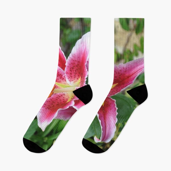 Item preview, Stargazer lilies with bee designed and sold by FunkiFunki.