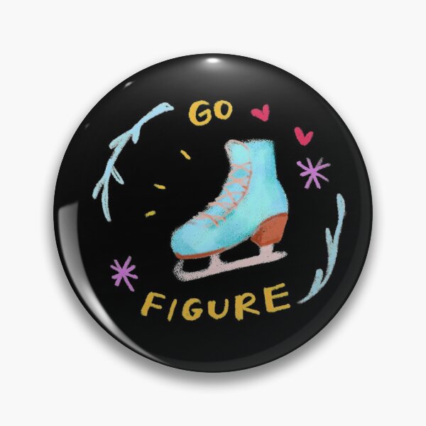Item preview, Go Figure Skating // Freestyle Ice Skater Lover designed and sold by ShelliesWorld.
