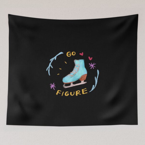Item preview, Go Figure Skating // Freestyle Ice Skater Lover designed and sold by ShelliesWorld.